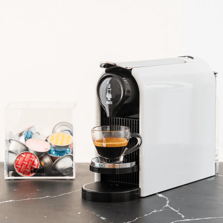 Espressor cu capsule Gioia Plus White