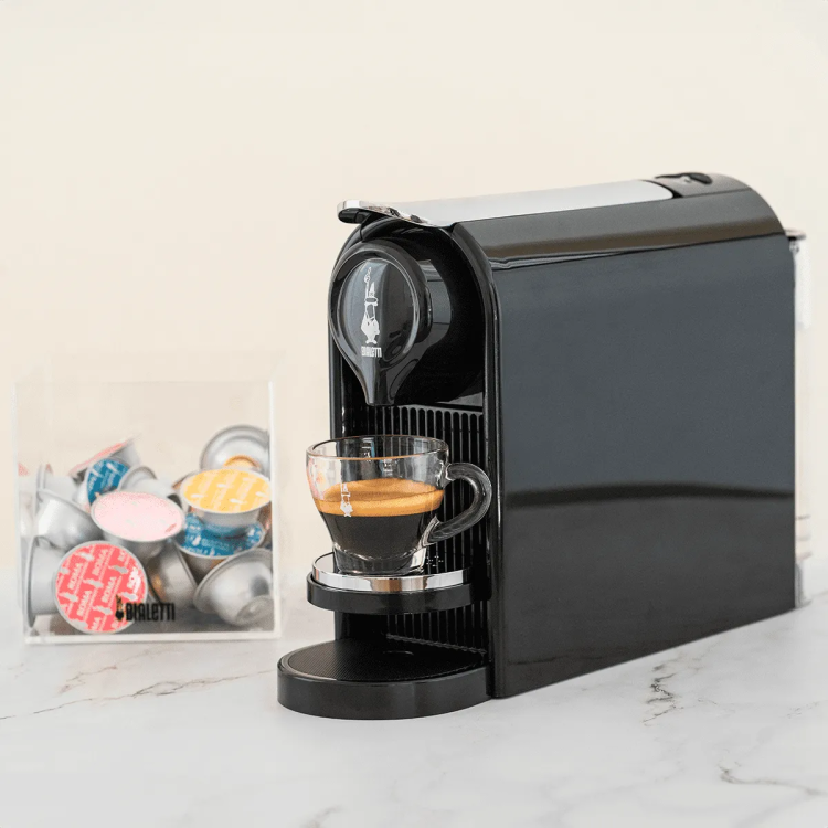Espressor cu capsule Gioia Plus Black