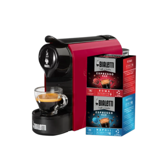 Espressor cu capsule Gioia Dolce Vita cu 2 cutii de capsule