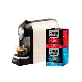 Espressor cu capsule Super Panna cu 2 cutii de capsule