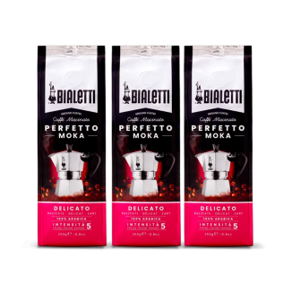Cafea măcinată Perfetto Moka Delicato KIT 3 pachete