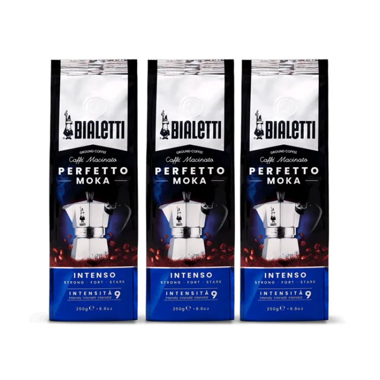 Cafea măcinată Perfetto Moka Intenso KIT 3 pachete