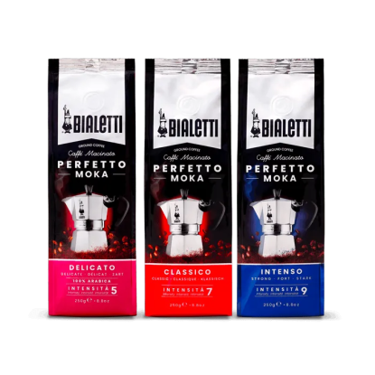 Cafea măcinată Perfetto Moka KIT 3 pachete